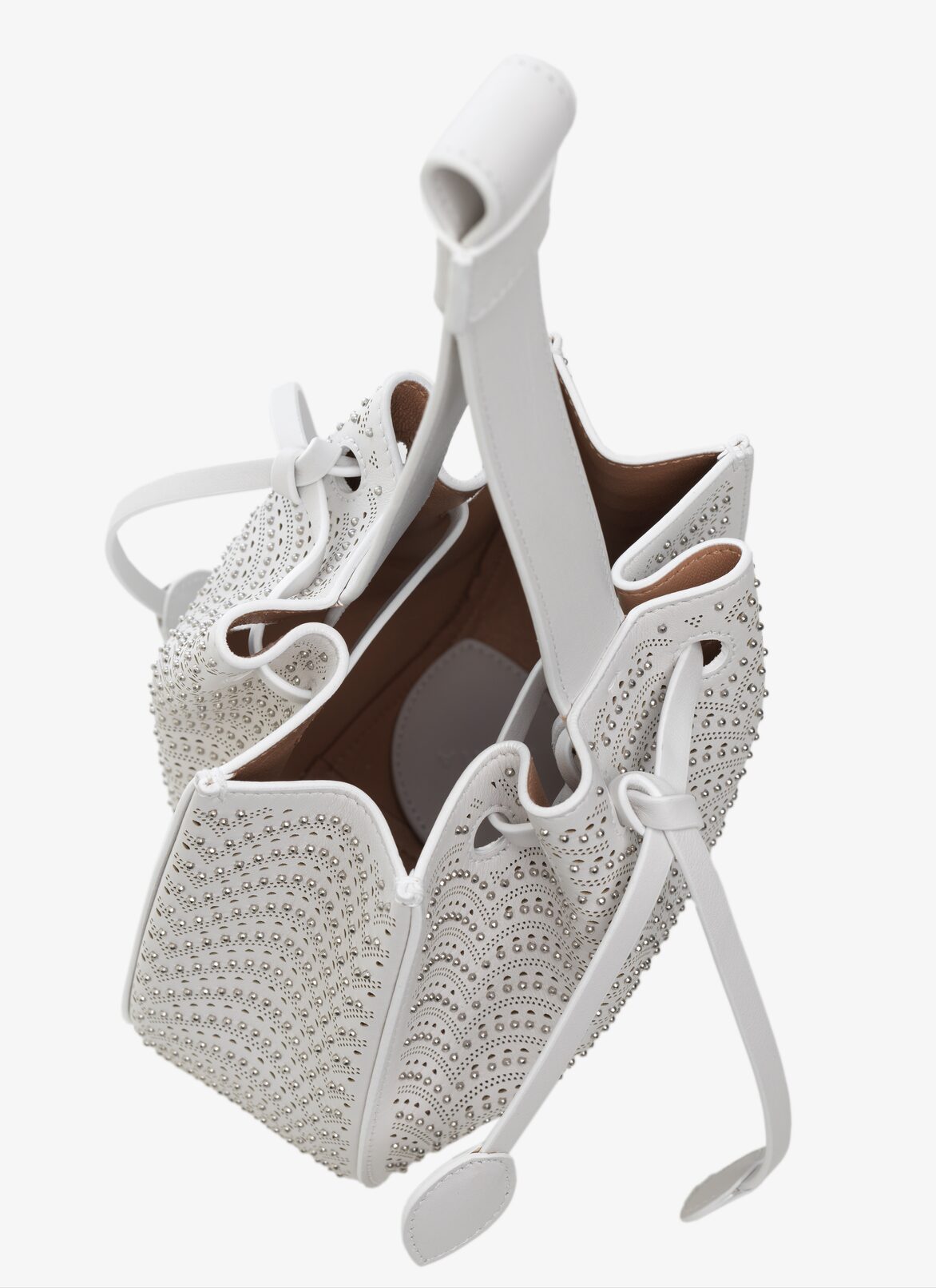 Rose Marie 16 bag ALAÏA OPTIC WHITE ROSE MARIE 16 BAG